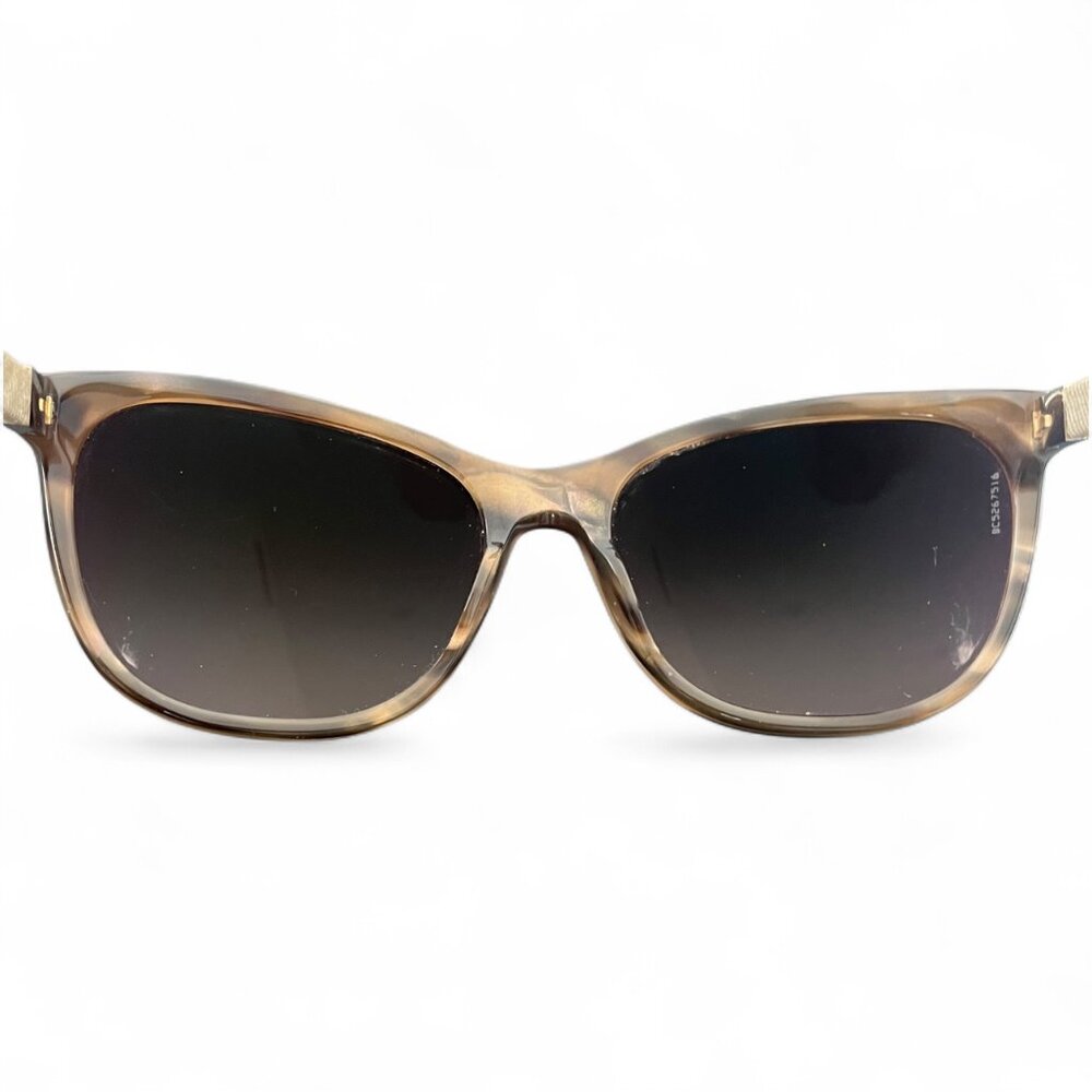 Authentic Chanel Brown Tortoise Frame Wayfarer Ca… - image 8